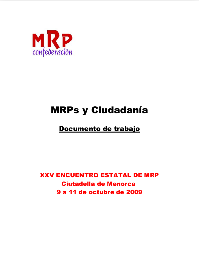 MRPs i Ciutadania